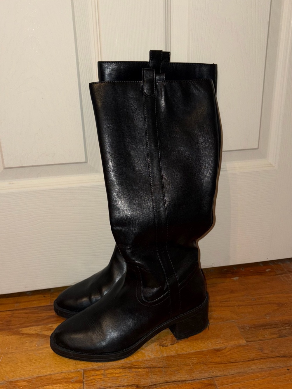 Black going out boots